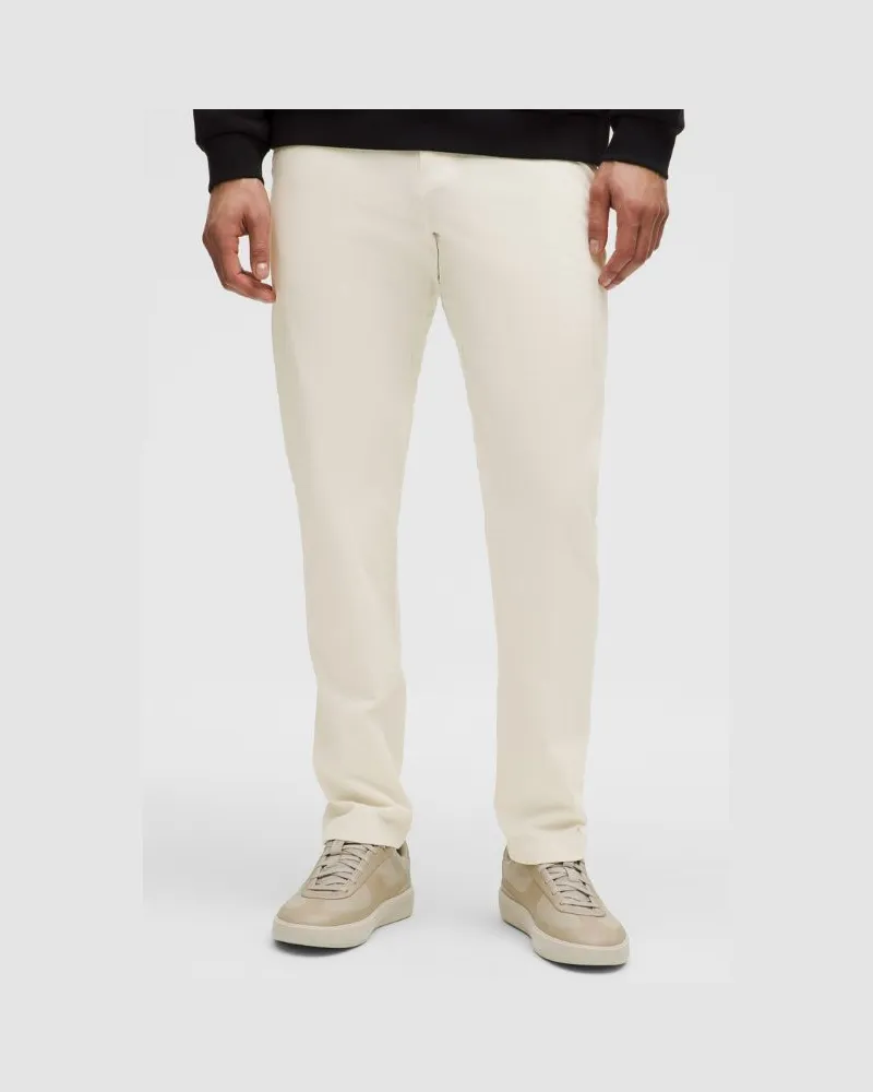 LULULEMON ABC Chinohose im Classic Fit für Männer – 81 cm – Größe in Light Ivory Light