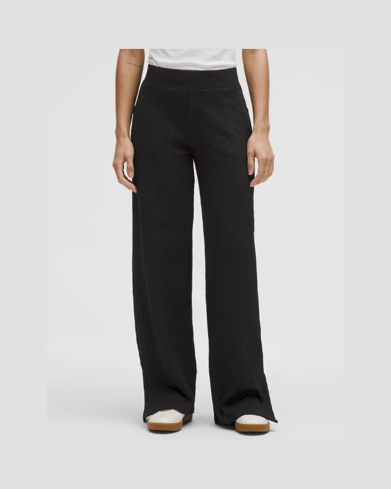 LULULEMON Engineered Warmth Hose mit Zopfmuster für Frauen – Größe in Black Black