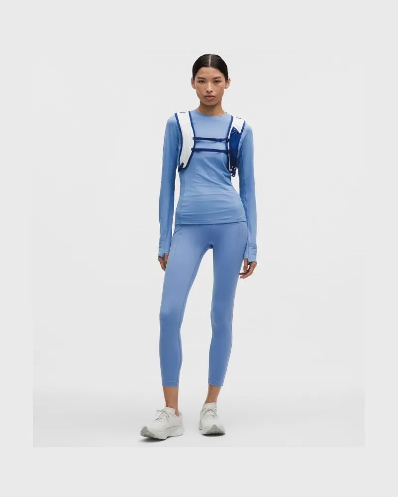 LULULEMON Swift Speed Leggings mit hohem Bund für Frauen – 64 cm – Größe in Prep Blue Prep