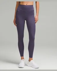 LULULEMON Fast and Free Leggings mit hohem Bund und Taschen Nightfall