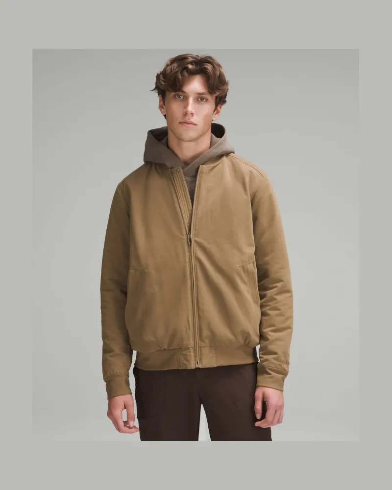 LULULEMON Switch Over Bomberjacke für Männer – Größe in Artifact Artifact