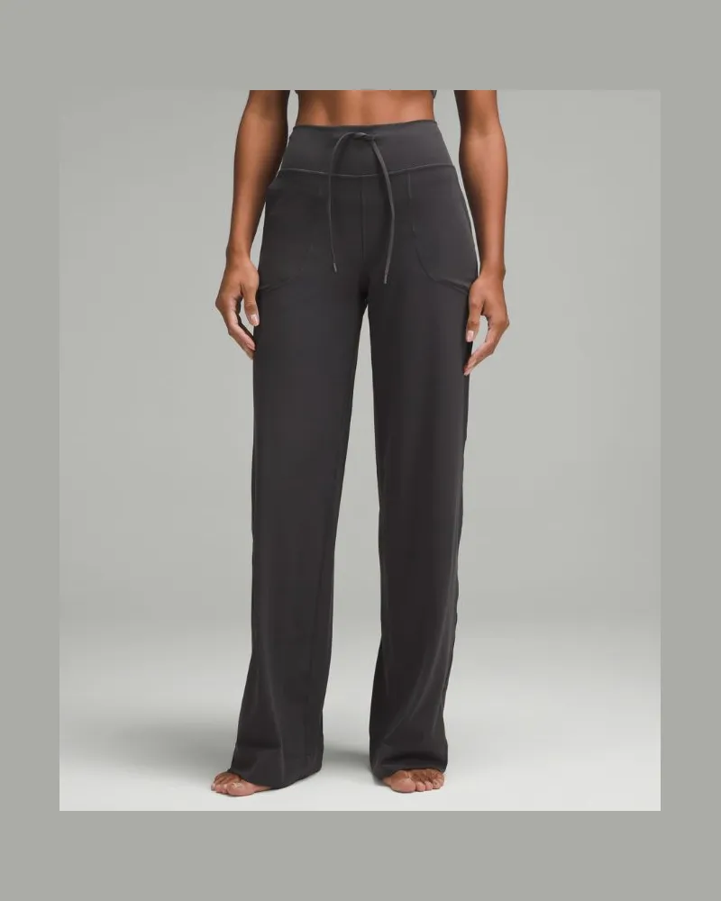 LULULEMON Throwback Still Hose für Frauen – Größe in Graphite Grey Graphite