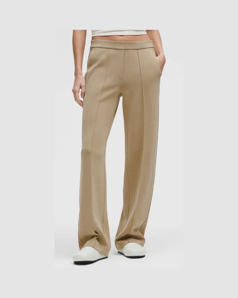 LULULEMON Faltenhose mit mittelhohem Bund aus Softstreme Regular für Frauen – Größe in Sheer Oak Sheer