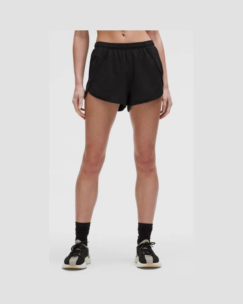 LULULEMON Swiftly Shorts mit mittelhohem Bund für Frauen cm – Größe in Black Black