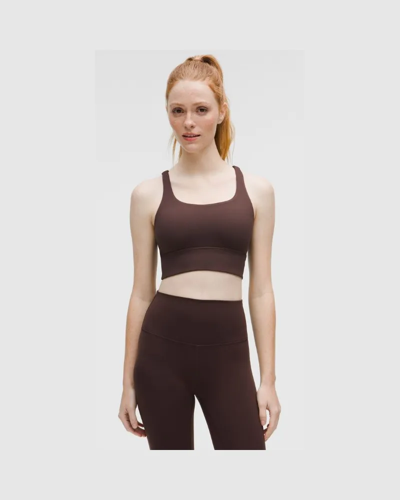 LULULEMON Energy BH Lang für Frauen – Größe in Espresso Espresso