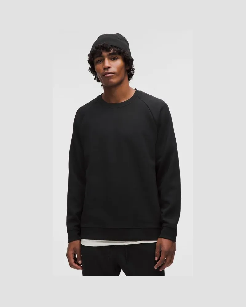 LULULEMON Smooth Spacer Pullover mit Rundhalsausschnitt im Classic Fit für Männer – Größe in Black Black