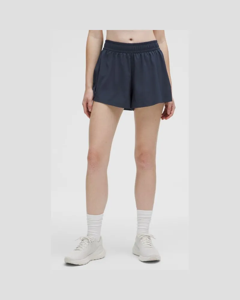LULULEMON Pace Crush Shorts mit hohem Bund für Frauen – 6 cm – Größe in Club Blue Club