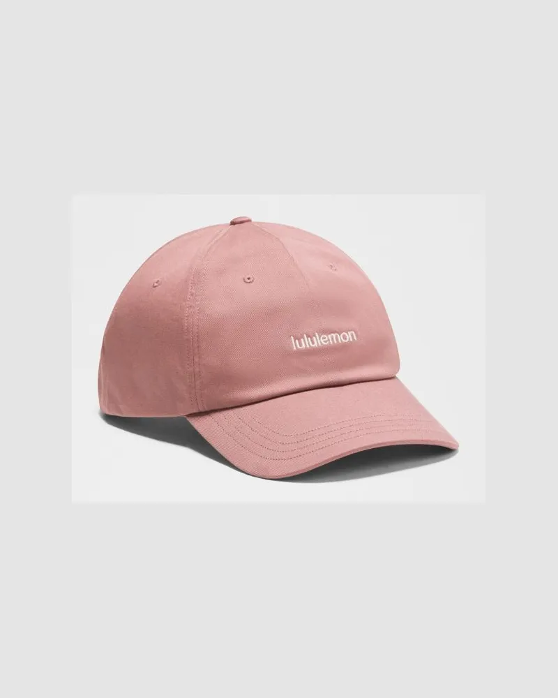 LULULEMON Klassische Baseballkappe Logo – Größe in Toasted Pink/Light Ivory Toasted