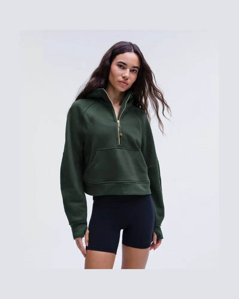 LULULEMON Scuba Oversized-Hoodie mit halblangem Reißverschluss Legacy