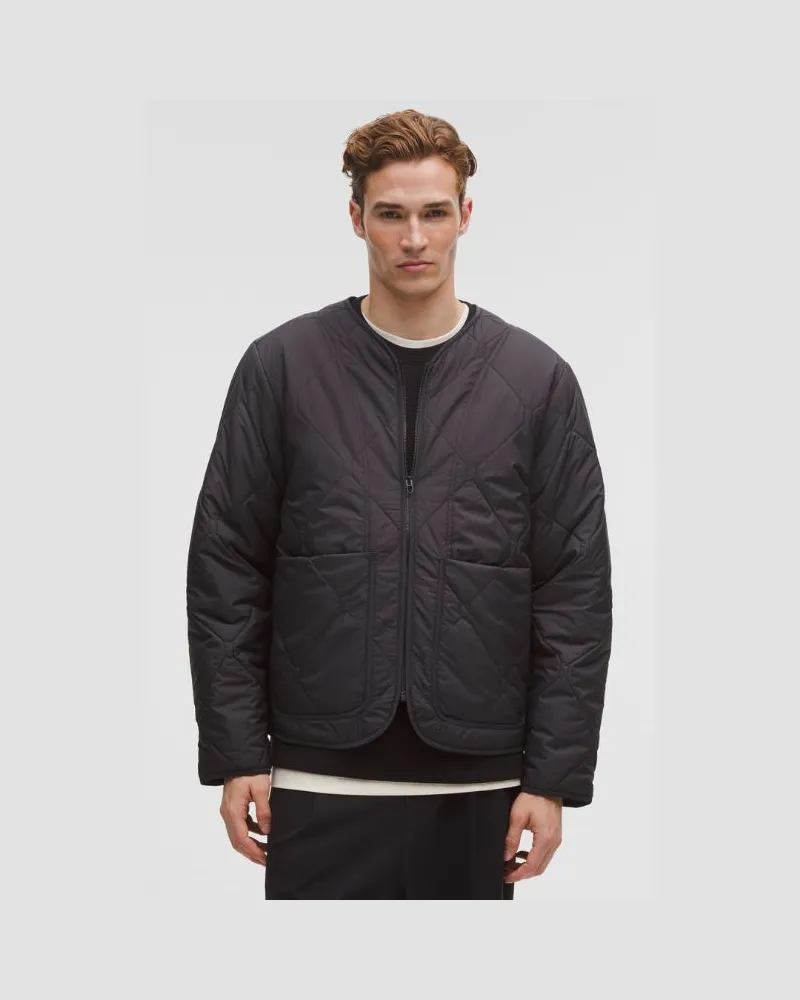 LULULEMON Diamond-Quilted Liner Jacket für Männer – Größe in Obsidian Obsidian