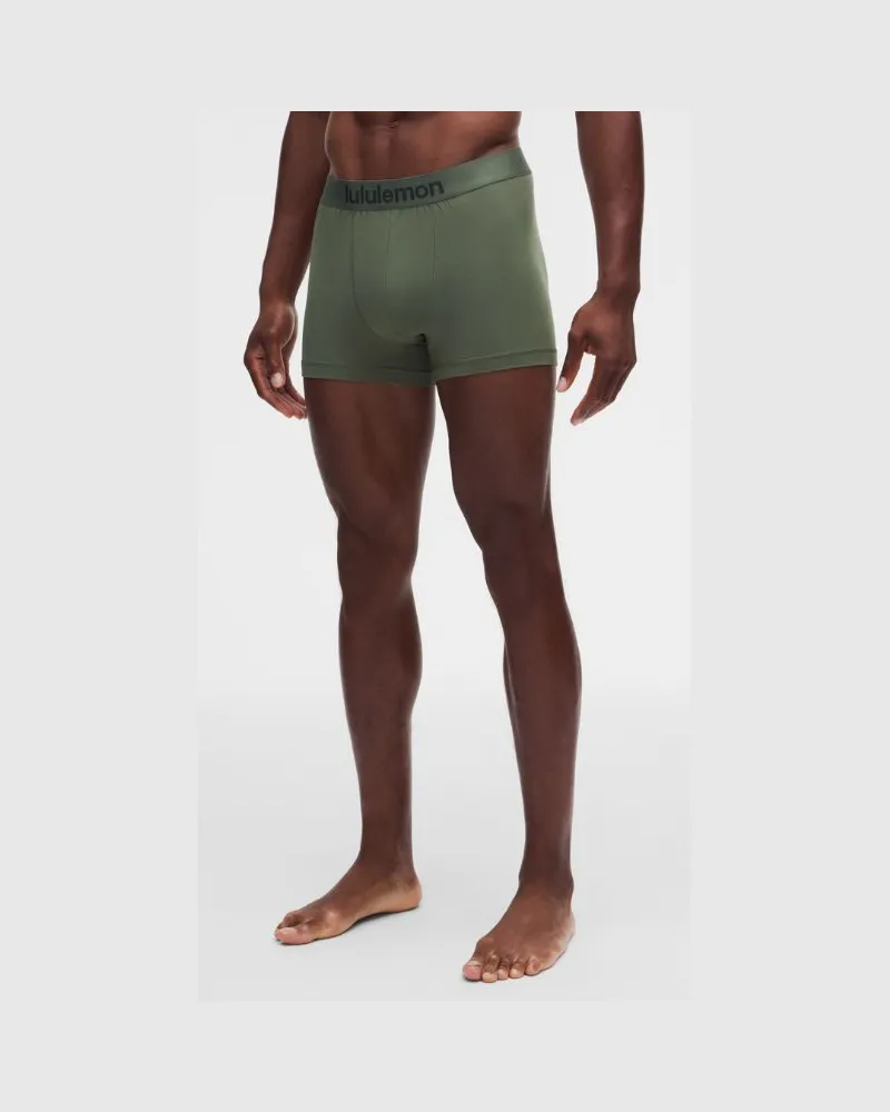 LULULEMON Always In Motion Boxershorts für Männer – 8 cm – Größe in Sassy Sage Sassy