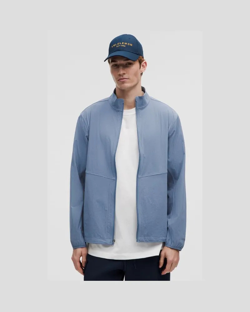 LULULEMON Leichte stretchige Jacke für Männer – Größe in Washed Denim Washed
