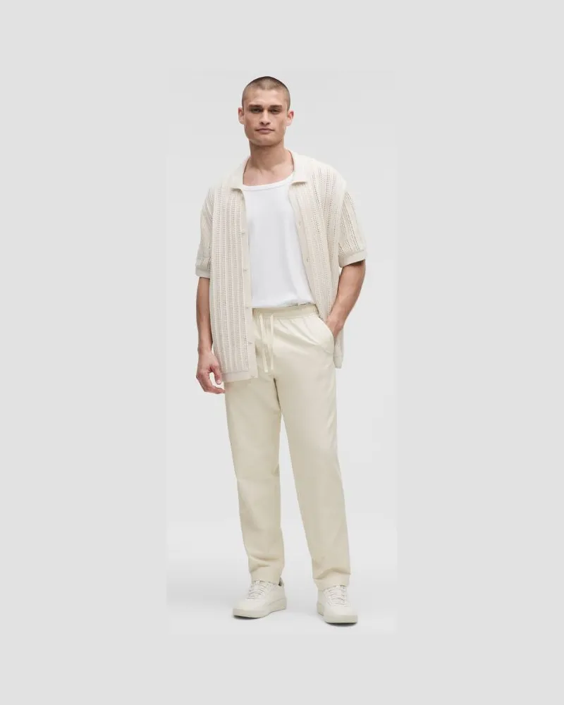 LULULEMON LuluLinen Pull-on-Hose Normale Länge für Männer – Größe in Light Ivory Light