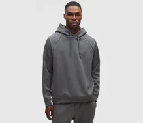 Smooth Spacer Hoodie im Classic Fit für Männer – Größe in Onyx Grey
