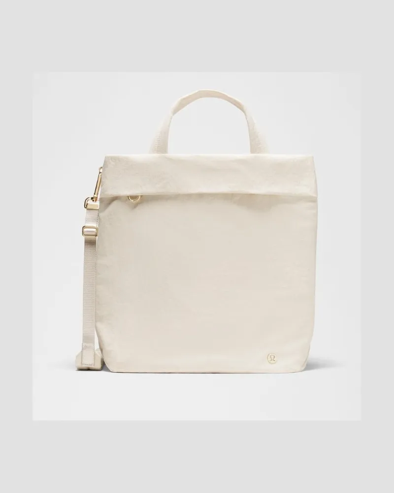 LULULEMON On My Level Tote-Bag Gold – Größe Light