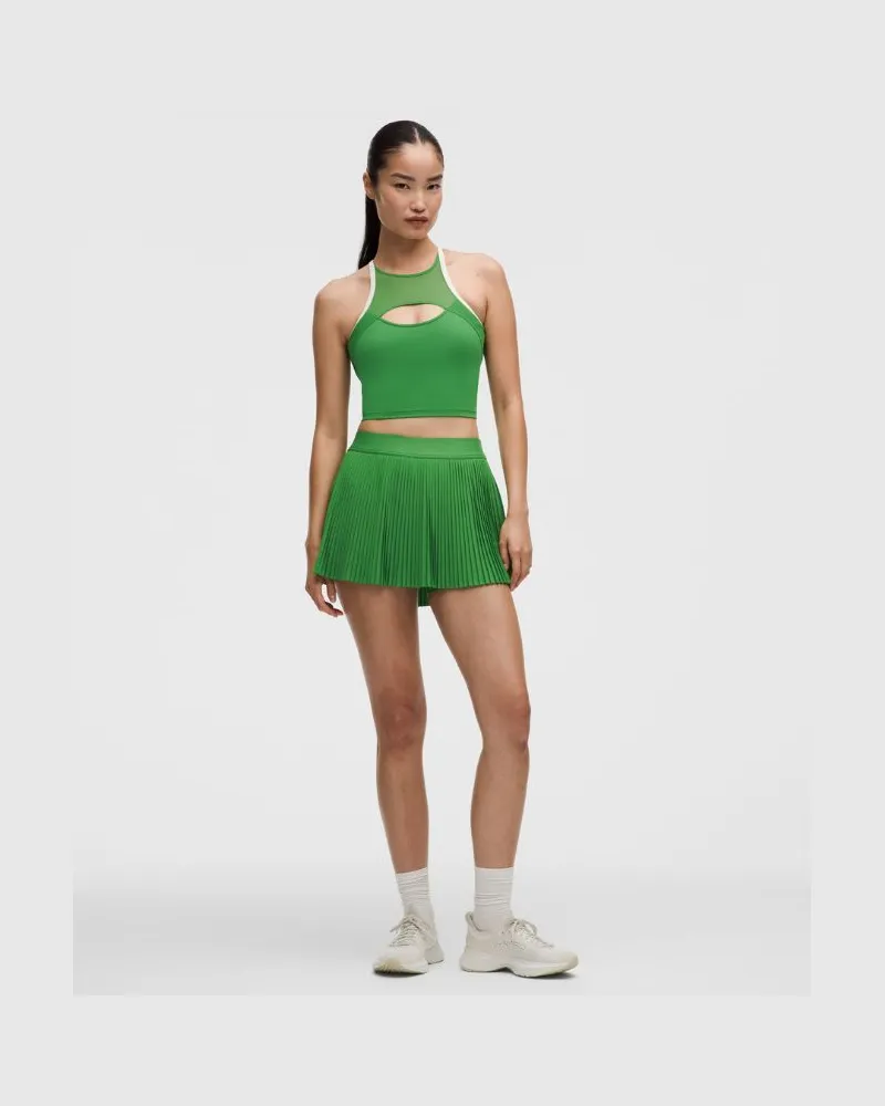 LULULEMON RePleat Tennisrock mit Falten und hohem Bund für Frauen – Größe in Chameleon Chameleon