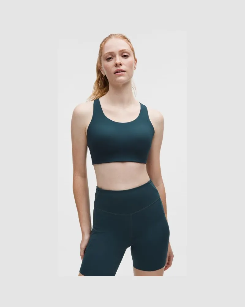 LULULEMON Energy BH mit starkem Halt für Frauen – Größe in Indochine Blue Indochine