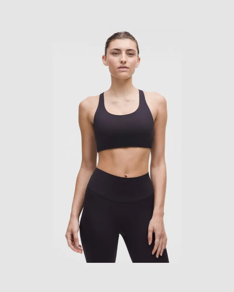 LULULEMON Nulux Sport-BH mit Trägern Mittlerer Halt für B/C-Cups für Frauen – Größe in Nightmoth Nightmoth