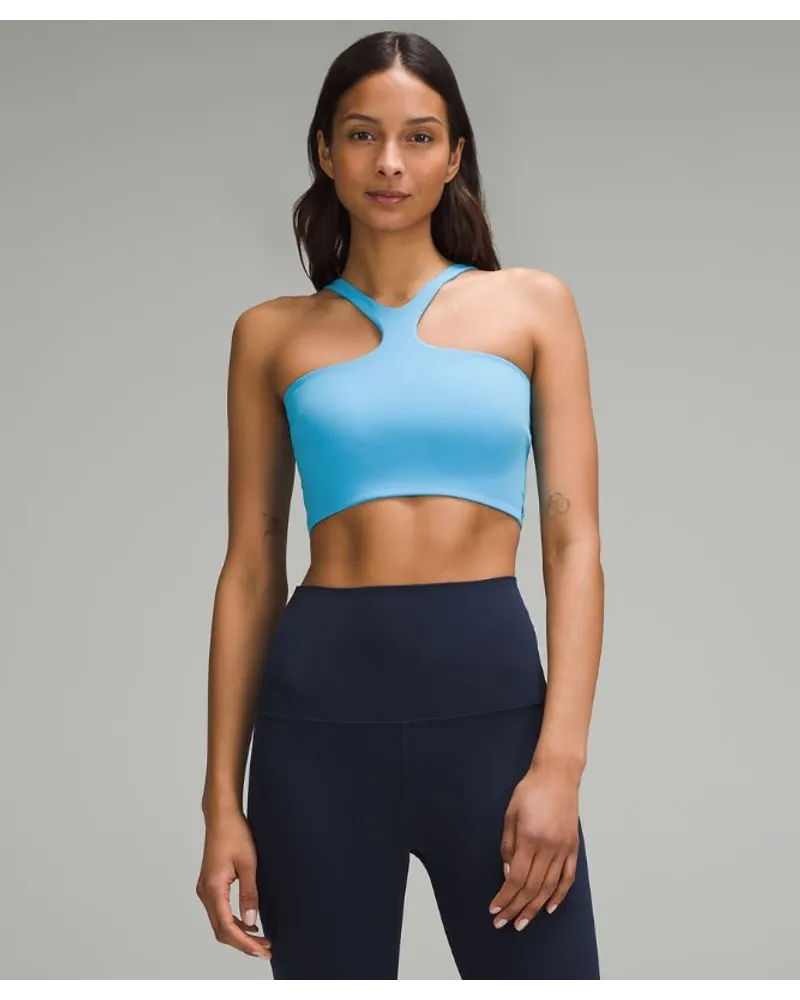 LULULEMON Bend This BH mit V-Ausschnitt und Racerback Leichter Halt A–C-Cups Kayak