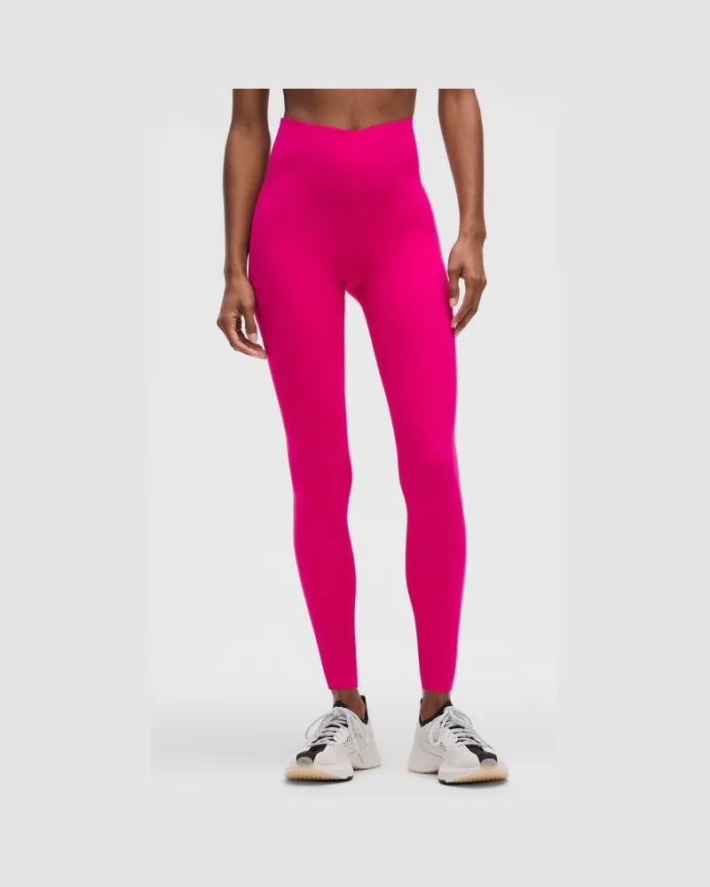 LULULEMON Glow Up Leggings mit hohem Bund für Frauen – 71 cm – Größe in Passionate Passionate