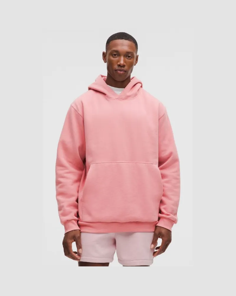 LULULEMON Steady State Hoodie für Männer – Größe in Deco Pink Deco