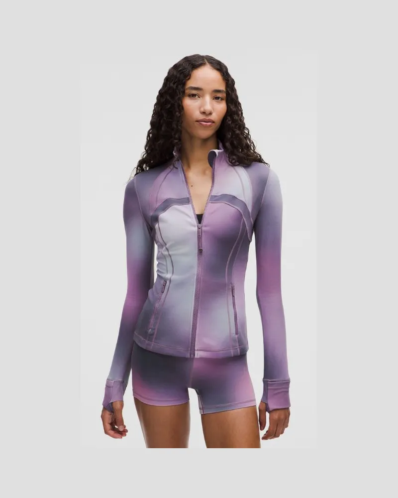LULULEMON Define Jacke Nulu für Frauen – Größe in Aurora Haze Purple Multi Aurora