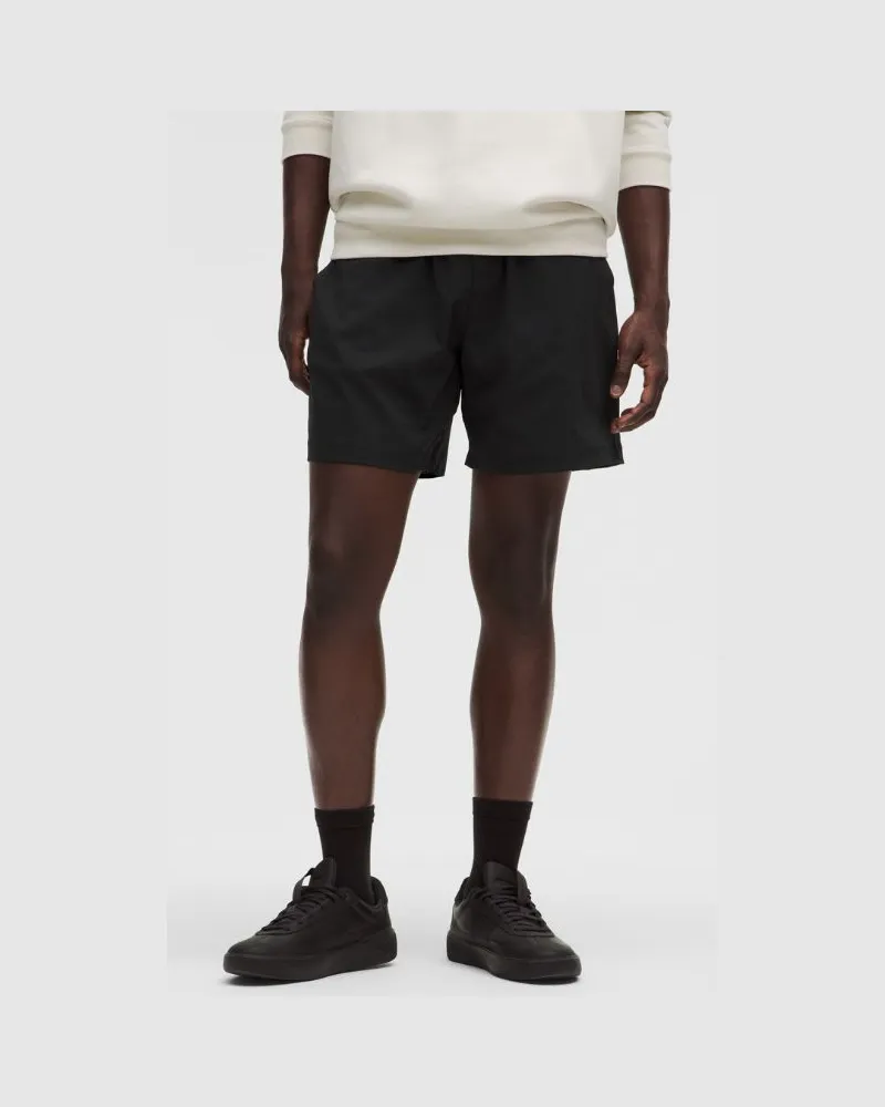 LULULEMON ABC Pull-on-Shorts aus für Männer – 18 cm – Größe in Black Black