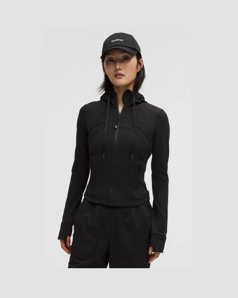 LULULEMON Define Crop-Jacke mit Kapuze Nulu für Frauen – Größe in Black Black
