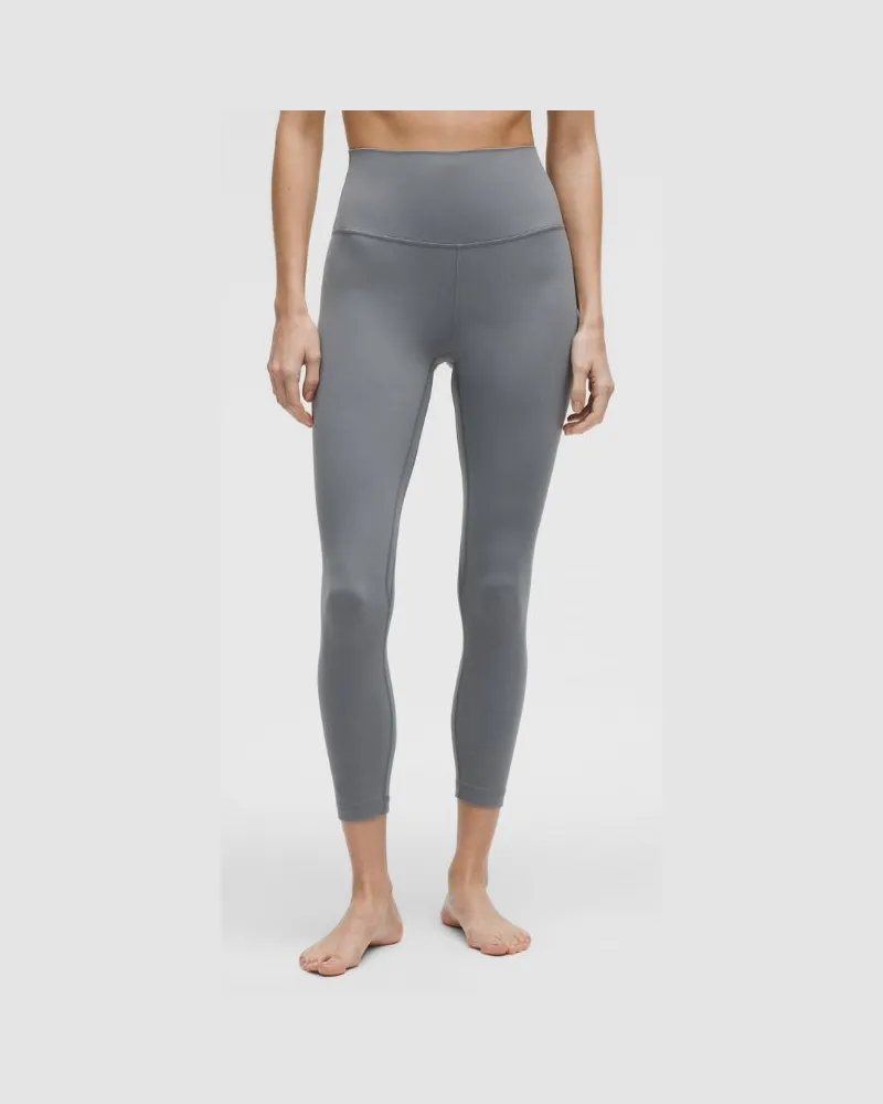 LULULEMON Align Hose mit hohem Bund für Frauen – 63,5 cm – Größe in Solar Grey Solar