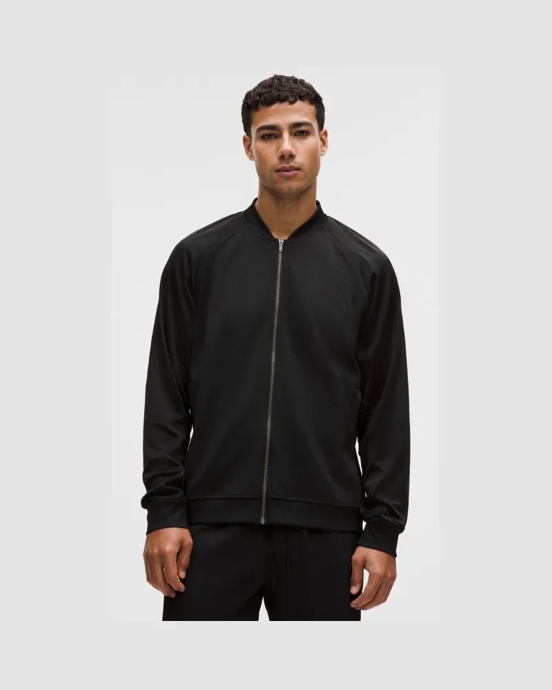 LULULEMON Pace Breaker Track Jacket Shine für Männer – Größe in Black Black