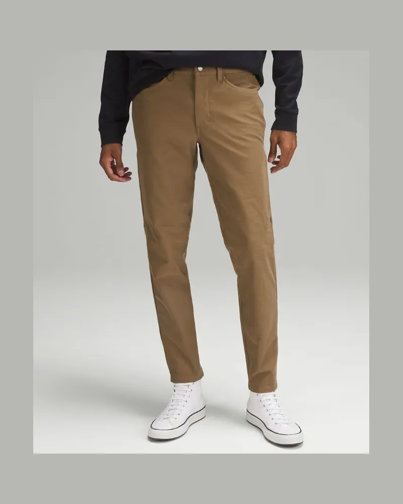 LULULEMON ABC Hose im Slim Fit mit 5 Taschen Utilitech für Männer – 81 cm – Größe in Artifact Artifact