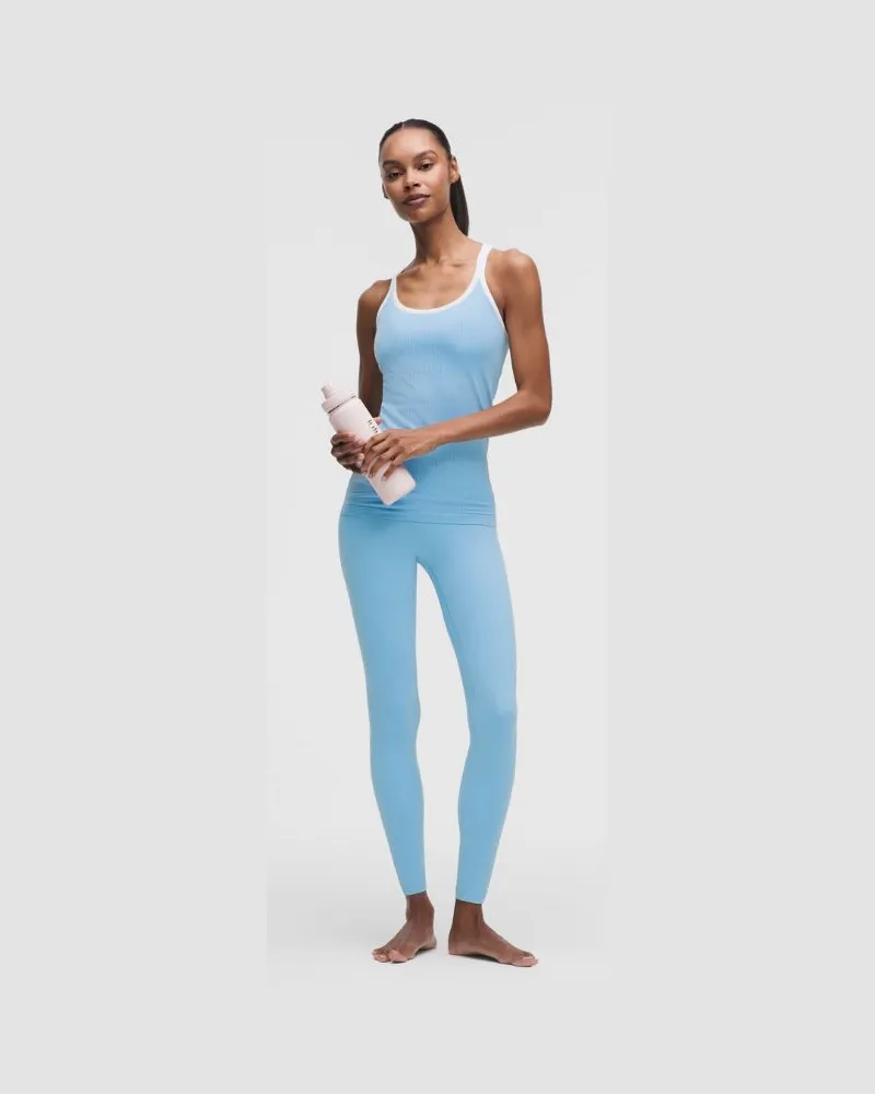 LULULEMON Align Leggings mit hohem Bund für Frauen – 71 cm – Größe in Dreamy Blue Dreamy
