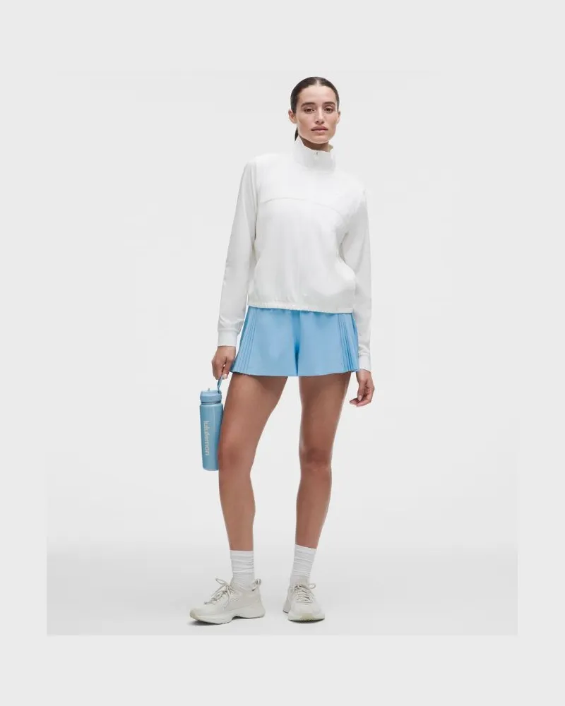 LULULEMON Tennisshorts mit Seitenfalte für Frauen – 6 cm – Größe in Dreamy Blue Dreamy