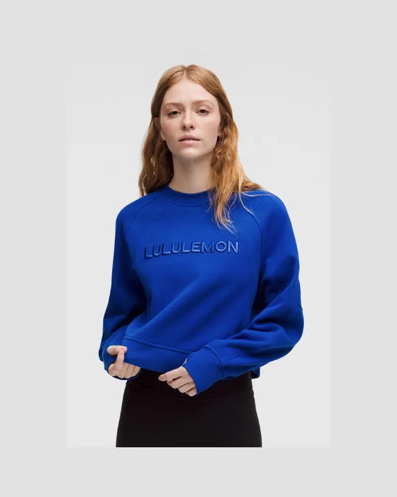 LULULEMON Scuba Pullover im Oversized Fit Logo Galactic