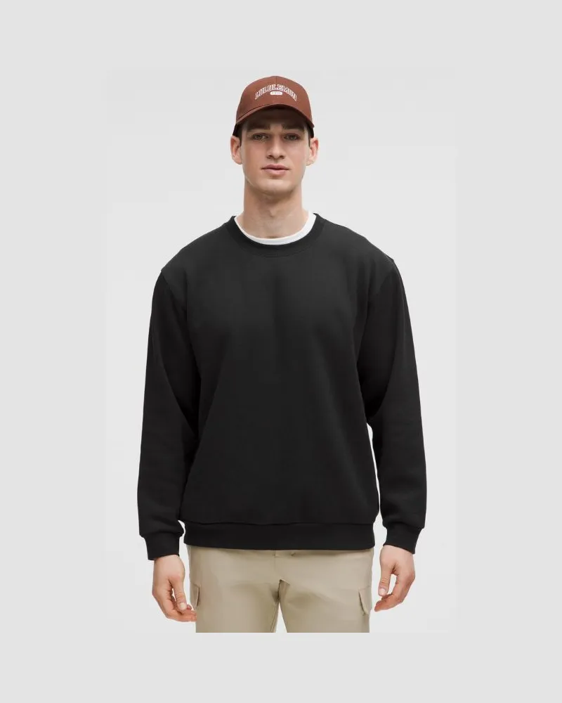 LULULEMON Steady State Pullover mit Rundhalsausschnitt für Männer – Größe in Black Black