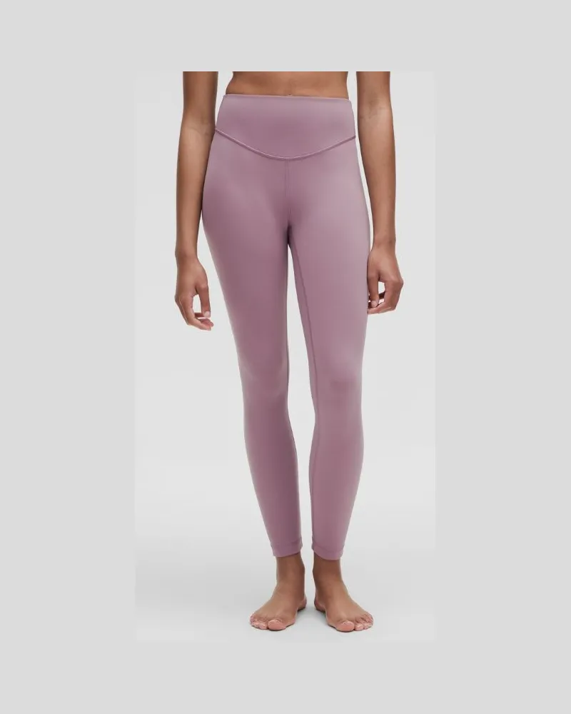 LULULEMON Wunder Under Leggings aus mit hohem Bund für Frauen – 64 cm – Größe in Lavender Lux Lavender