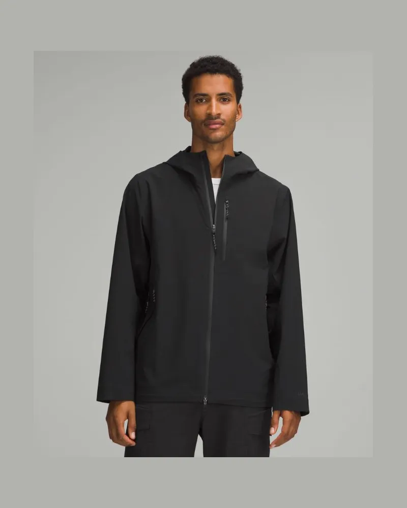 LULULEMON City-to-Hike Wasserdichte Jacke für Männer – Größe in Black Black