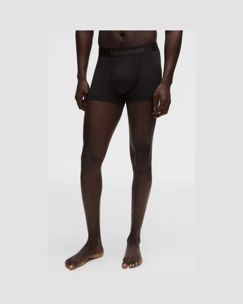 LULULEMON Always In Motion-Boxershorts für Männer – 8 cm – Größe in Schwarz Schwarz