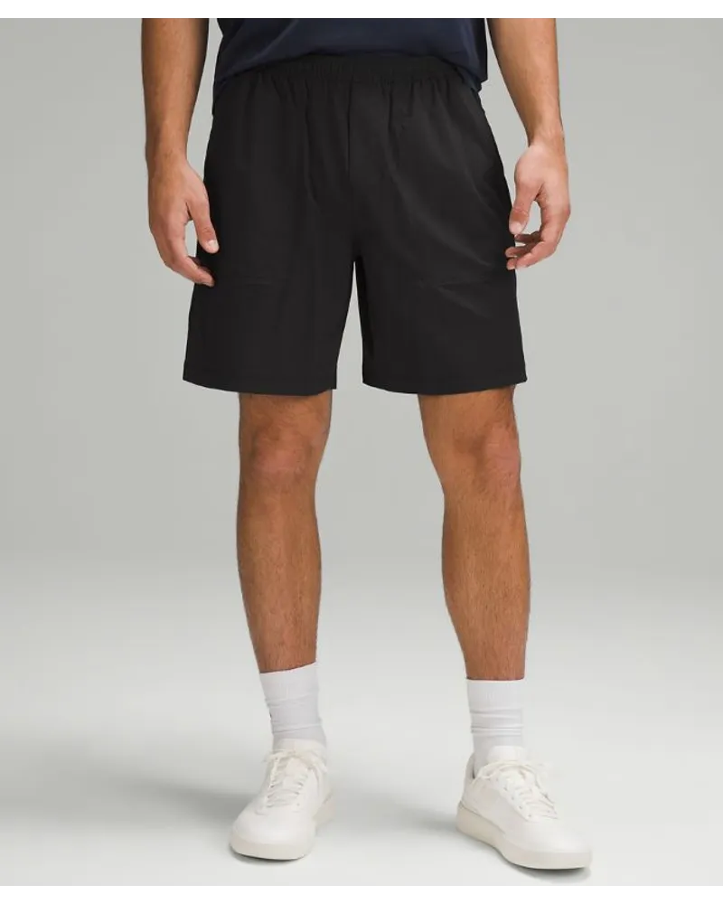 LULULEMON Bowline Shorts Stretchiger Ripstop-Stoff Black