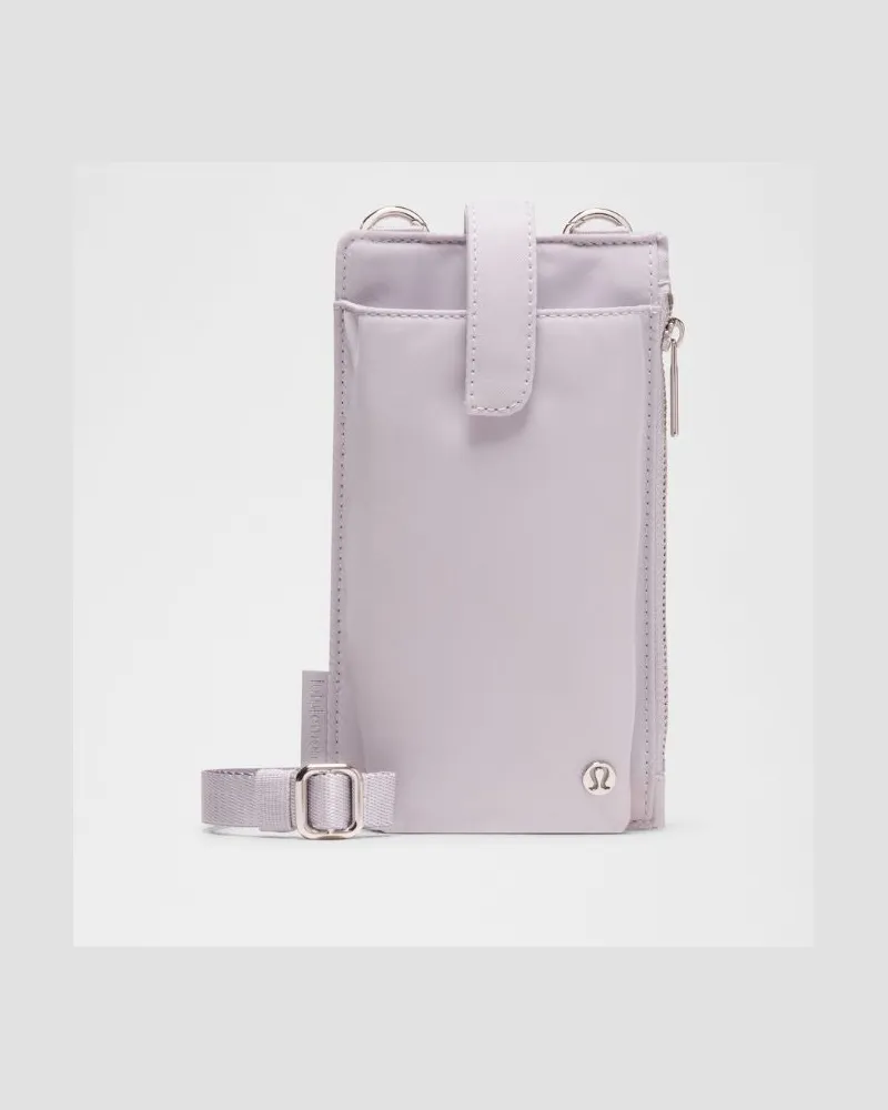 LULULEMON Phone Crossbody in Faint Lavender Faint