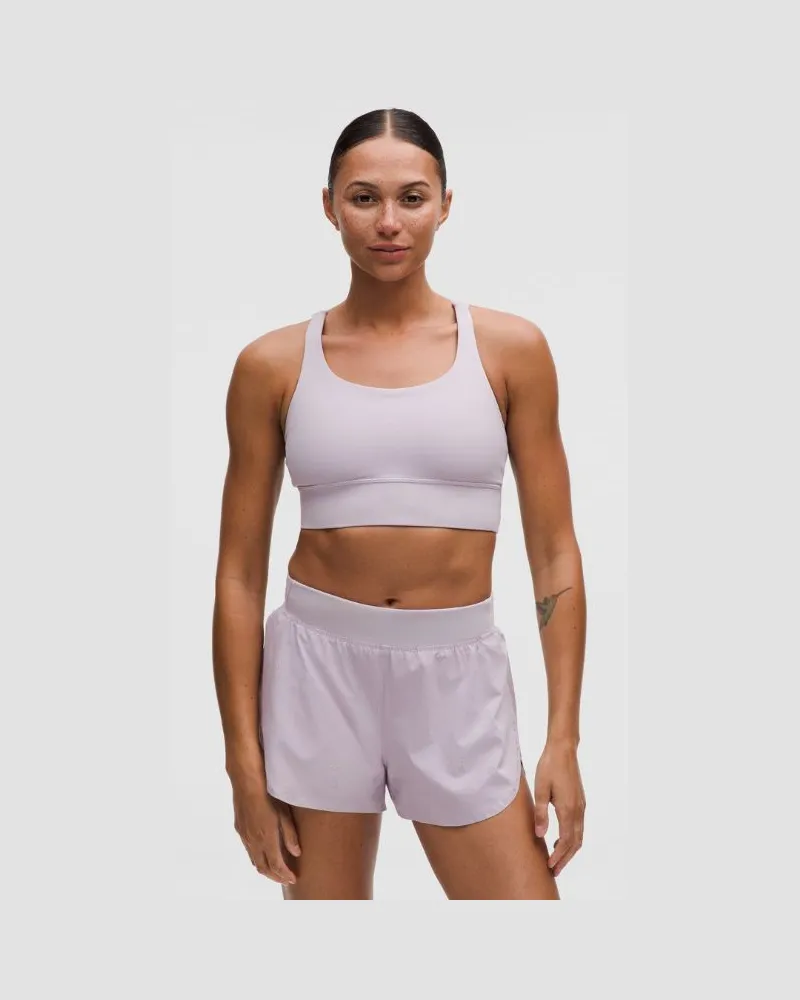 LULULEMON Energy BH Lang für Frauen – Größe in Faint Lavender Faint