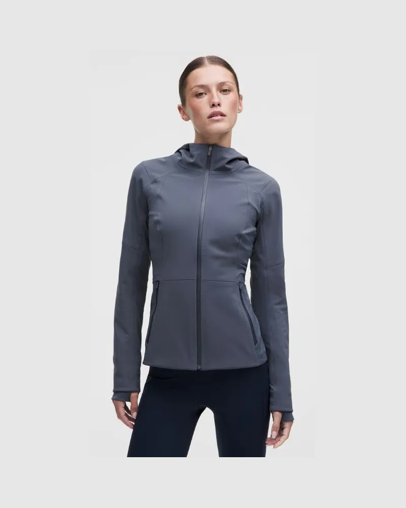 LULULEMON Cross Chill Jacke für Frauen – Größe in Dusty Diamond Dusty