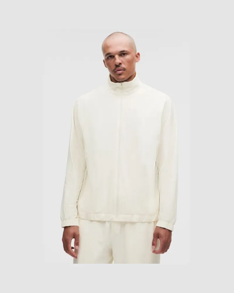 LULULEMON Warm-up-Jacke zum Gewichtheben für Männer – Größe in Coconut Ivory Coconut