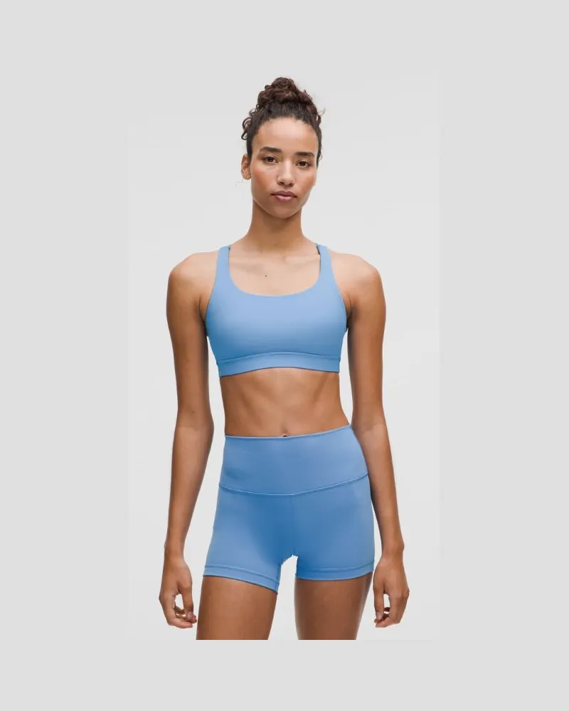 LULULEMON Energy BH Mittlerer Halt B–D-Cups für Frauen – Größe in Pool Party Pool