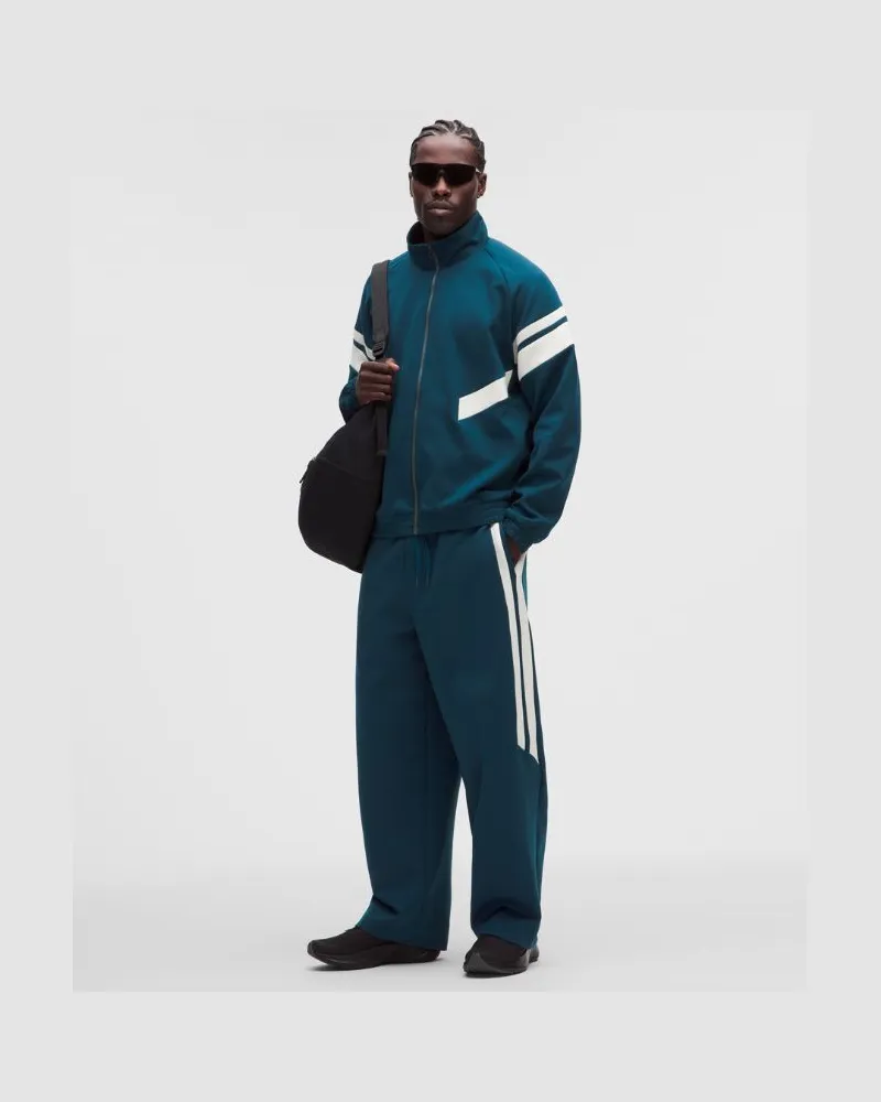 LULULEMON Spacer-Trainingshose Standard für Männer – Größe in Remixed Marine/Light Ivory Remixed