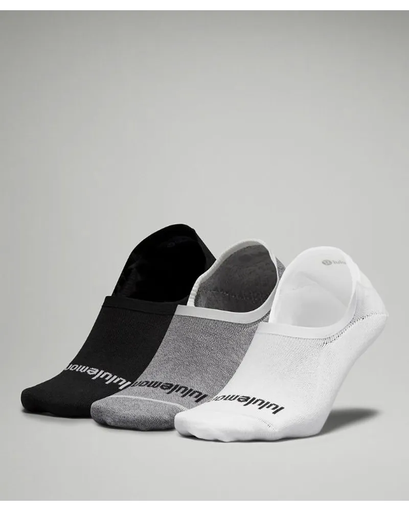 LULULEMON Daily Stride Bequeme No-Show-Socken 3er-Pack White