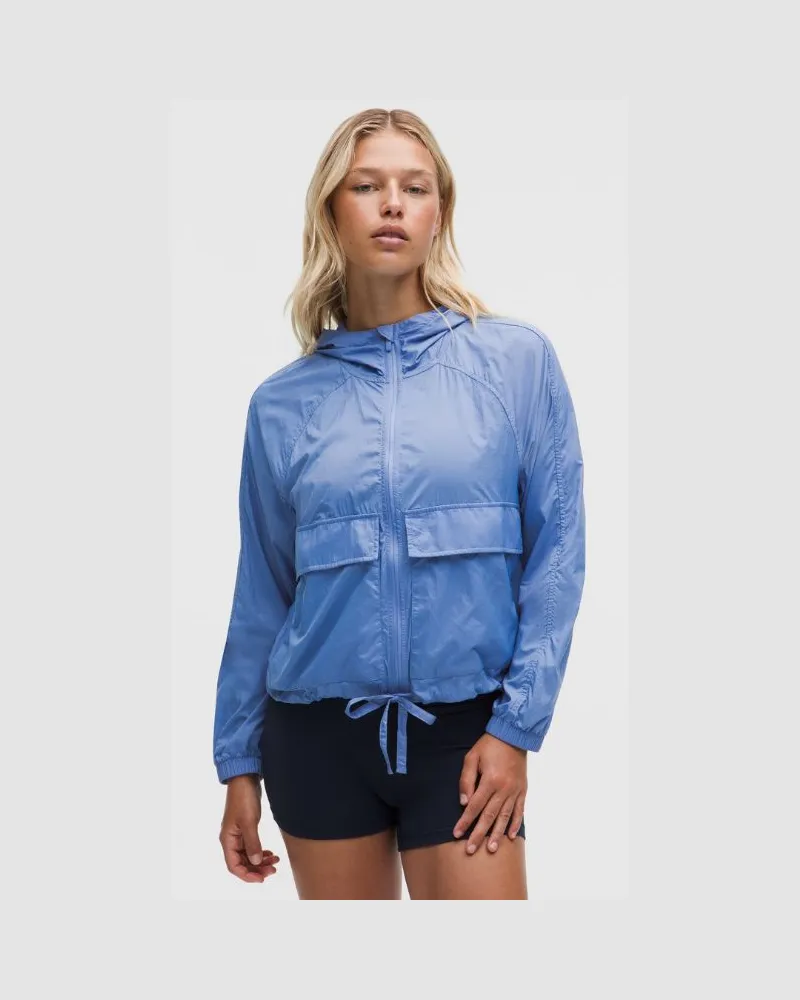 LULULEMON Hood-Lite Jacke im Relaxed Fit für Frauen – Größe in Prep Blue Prep