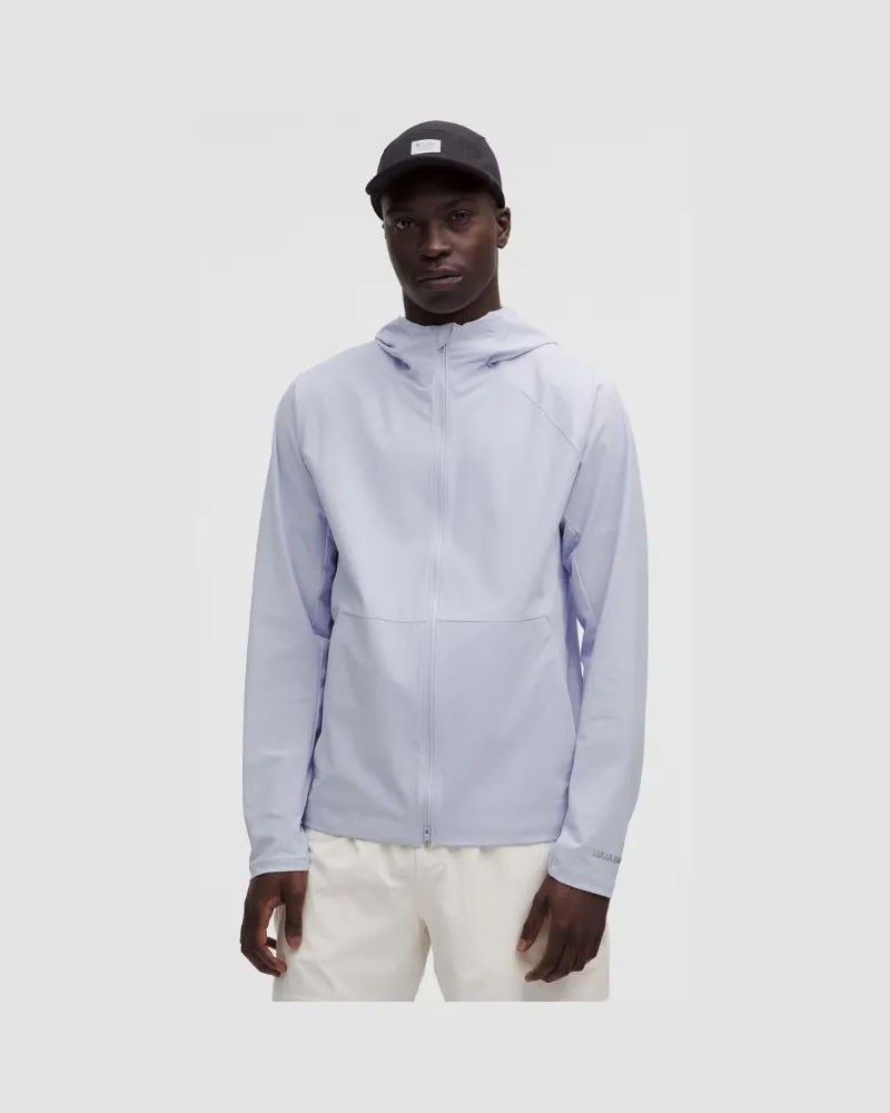 LULULEMON Pace Breaker Jacke für Männer – Größe in Serene Blue Serene