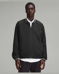 LULULEMON Relaxed-Fit Workout Bomber Jacket Black