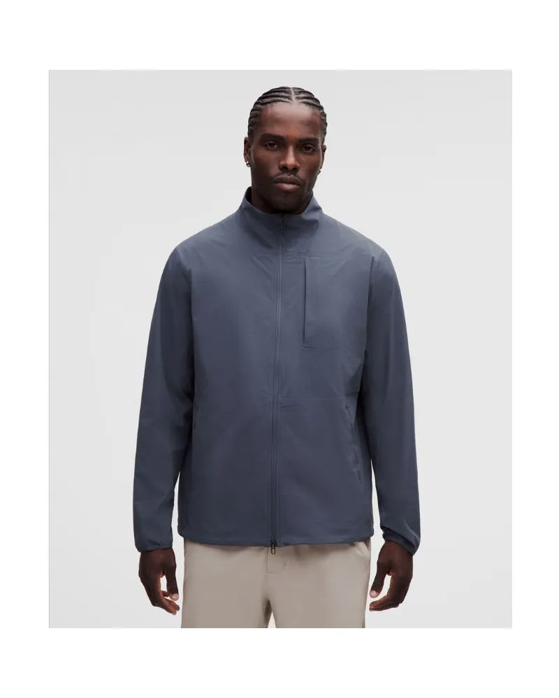 LULULEMON Sojourn Windbreaker-Jacke für Männer – Größe in Dusty Diamond Dusty